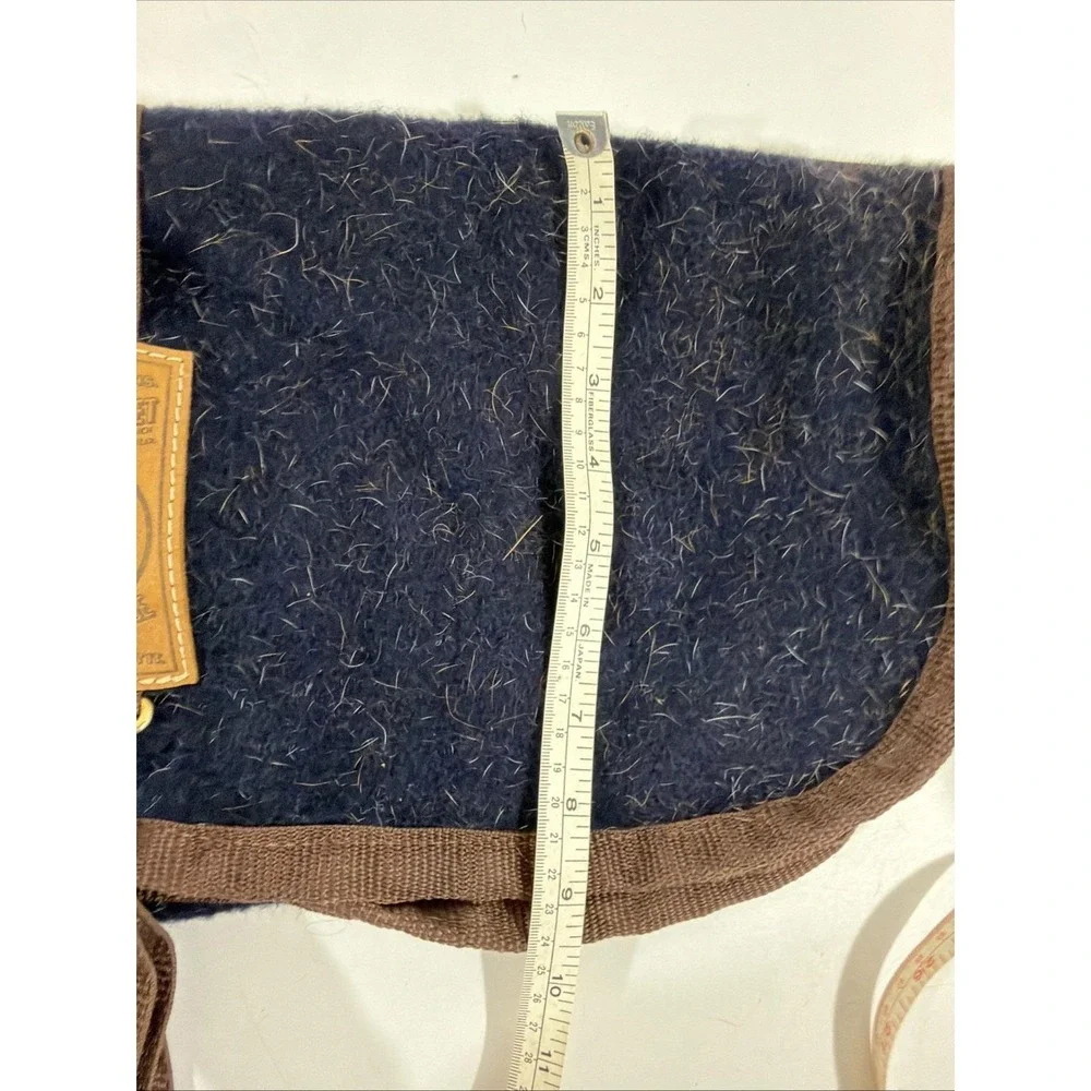 5/A Baker Blanket Navy Wool Coat For Dog Or Miniature Horse? Size Large Rare